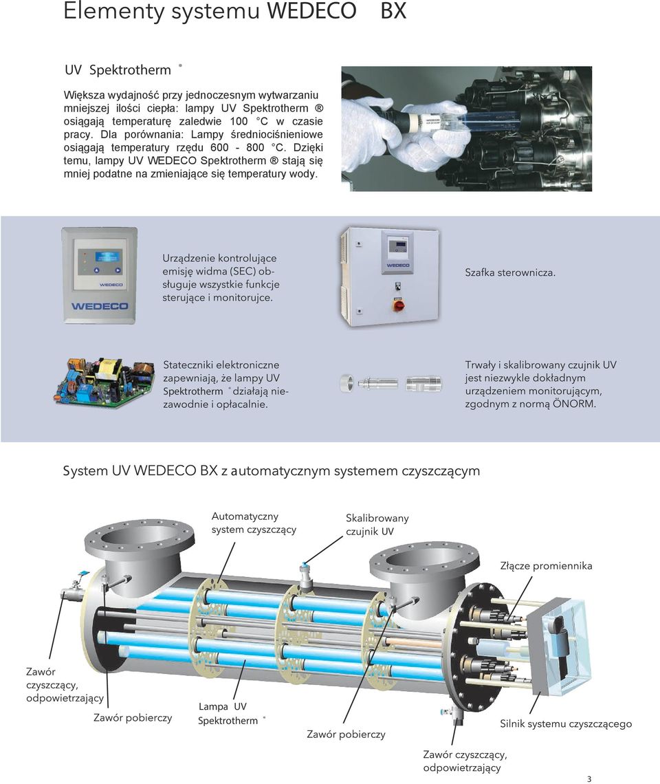 Dla porównania: Lampy średniociśnieniowe osiągają temperatury rzędu 600-800 C.