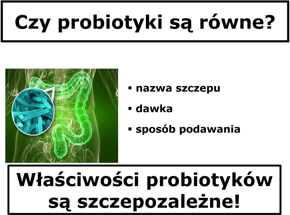 sposób podawania