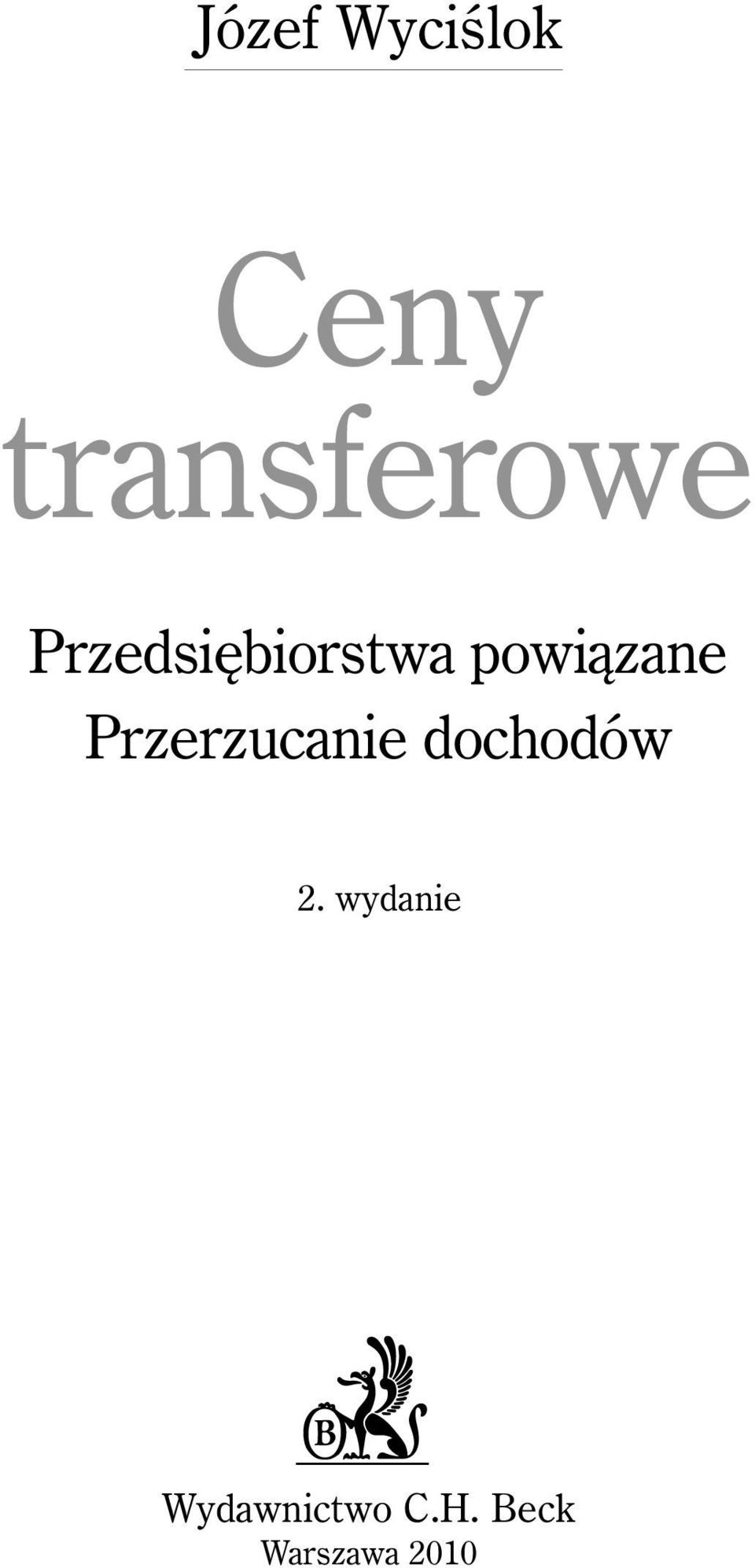 Przerzucanie dochodów 2.