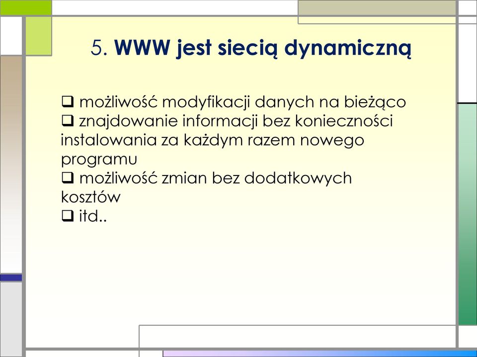 informacji bez konieczności instalowania za