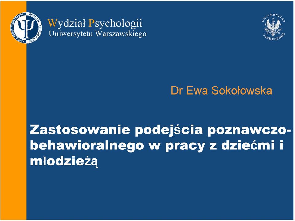 Zastosowanie podejścia