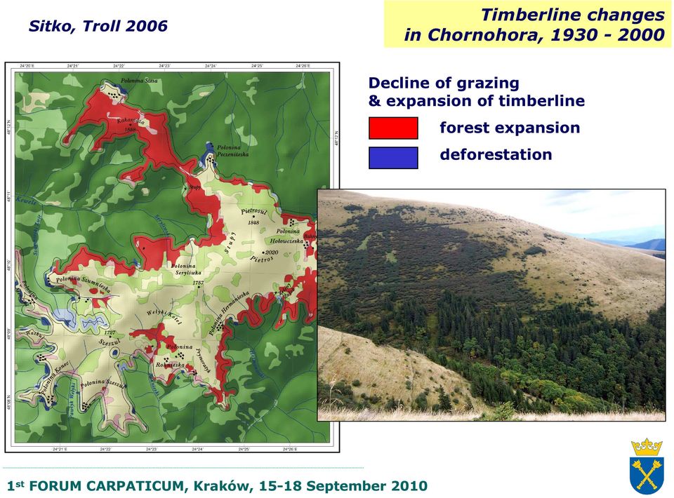 Decline of grazing & expansion of