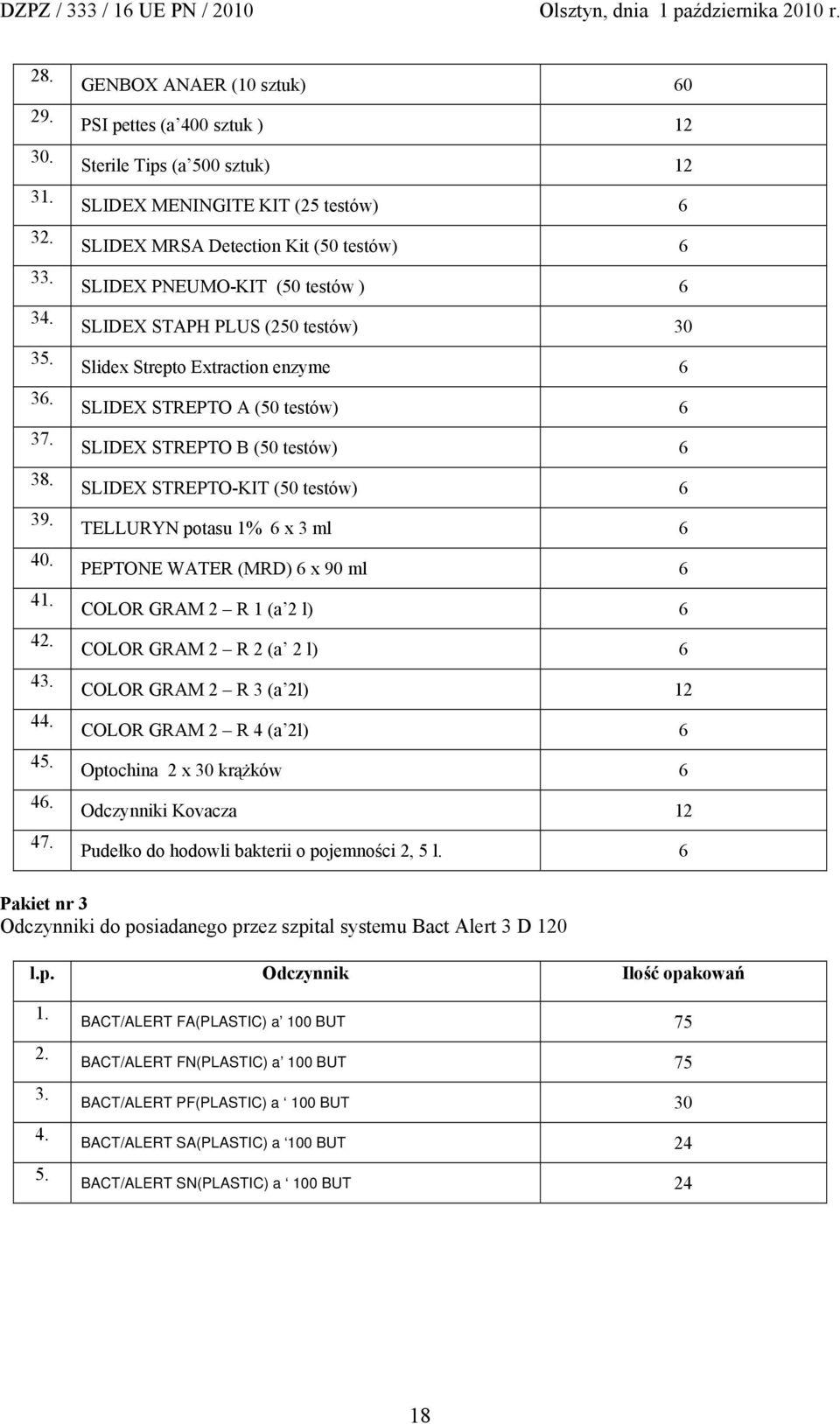 STAPH PLUS (250 testów) Slidex Strepto Extraction enzyme 6 SLIDEX STREPTO A (50 testów) 6 SLIDEX STREPTO B (50 testów) 6 SLIDEX STREPTO-KIT (50 testów) 6 TELLURYN potasu 1% 6 x 3 ml 6 PEPTONE WATER