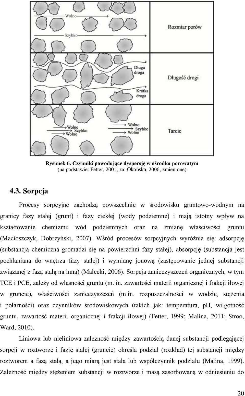 podziemnych oraz na zmianę właściwości gruntu (Macioszczyk, Dobrzyński, 2007).