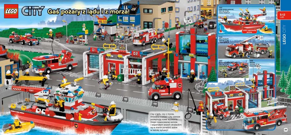 pływa LEGO CITY 7942 Terenowa ekipa ratunkowa Cena: 46,99 zł* 7208 Remiza Cena: 299,99 zł* Czy z