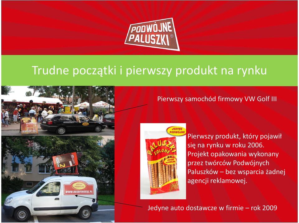 Projekt opakowania wykonany przez twórców Podwójnych Paluszków bez