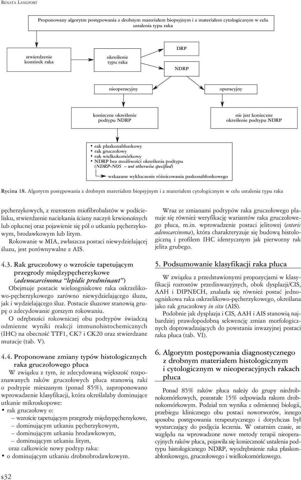 (NDRP-NOS not otherwise specified) wskazane wykluczenie różnicowania paskonabłonkowego Rycina 18.