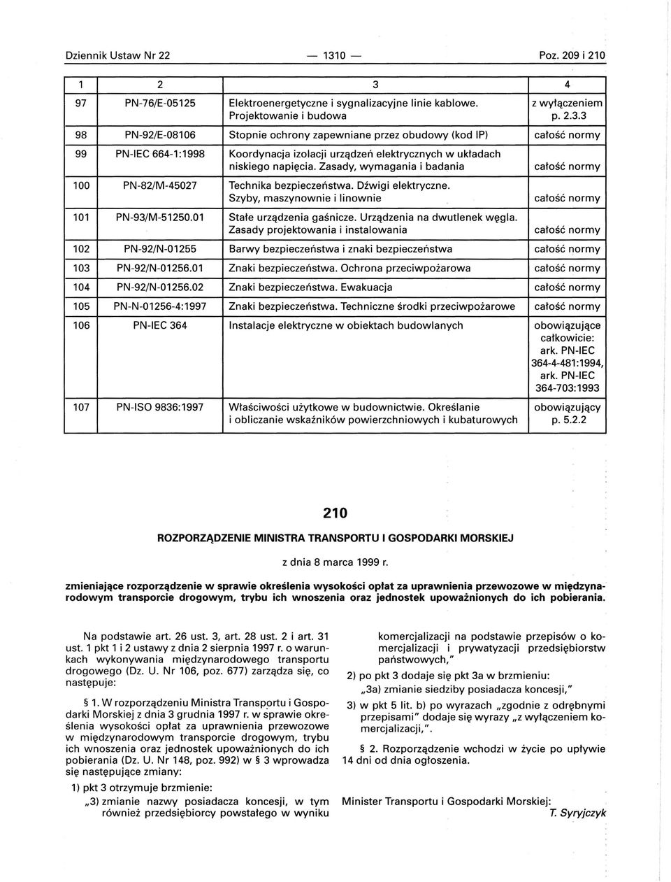 Zasady projektowania i instalowania 102 PN-92/N-0 1255 Barwy bezpieczeństwa i znaki bezpieczeństwa całość f')ormy 103 PN-92/N-0 1256.01 Znaki bezpieczeństwa. Ochrona przeciwpożarowa 104 PN-92/N-01256.