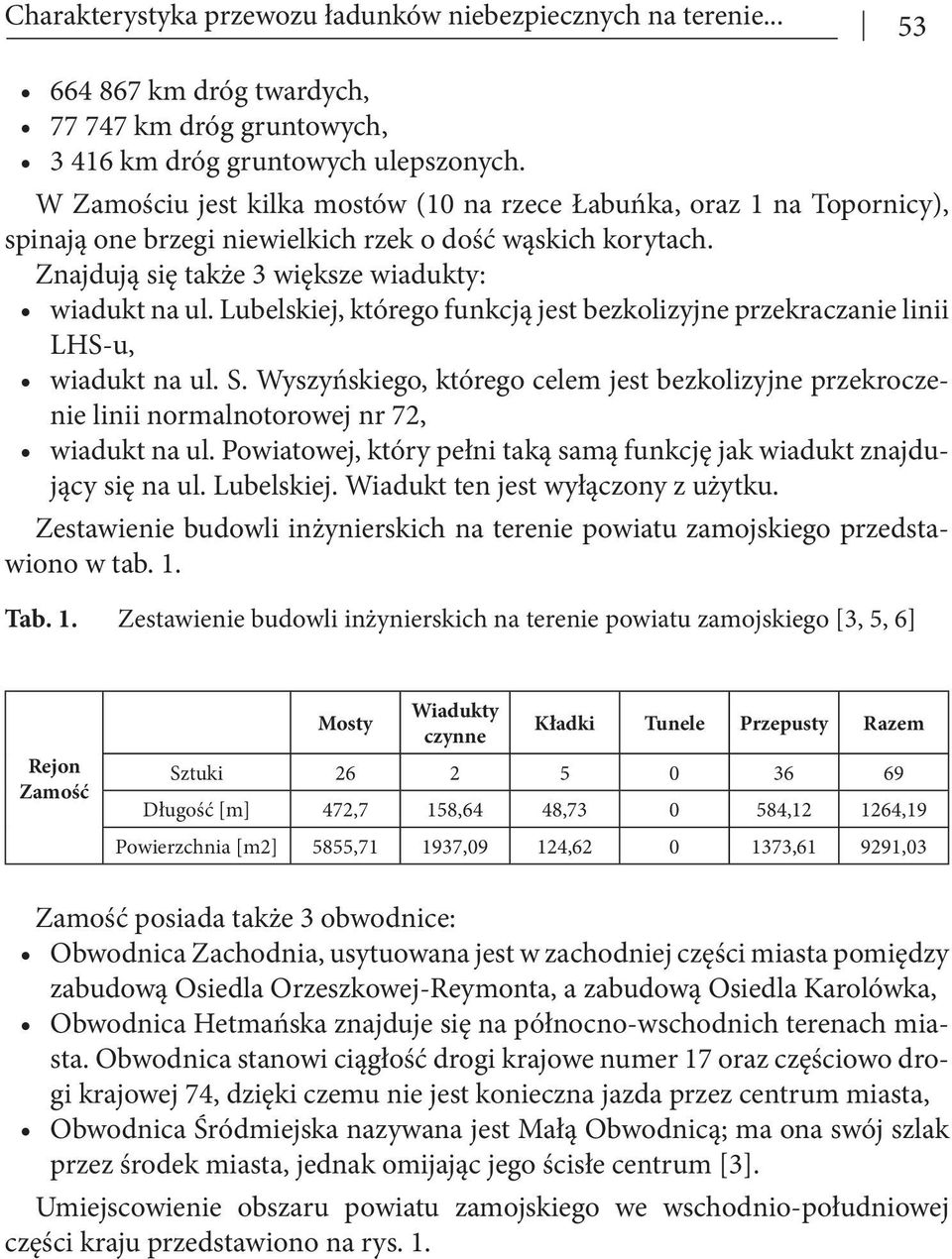 Lubelskiej, którego funkcją jest bezkolizyjne przekraczanie linii LHS-u, wiadukt na ul. S. Wyszyńskiego, którego celem jest bezkolizyjne przekroczenie linii normalnotorowej nr 72, wiadukt na ul.