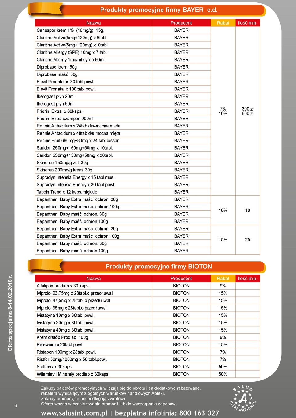 7% 300 zł 10% 600 zł Priorin Extra szampon 200ml Rennie Antacidum x 24tab.d/s-mocna mięta Rennie Antacidum x 48tab.d/s mocna mięta Rennie Fruit 680mg+80mg x 24 tabl.