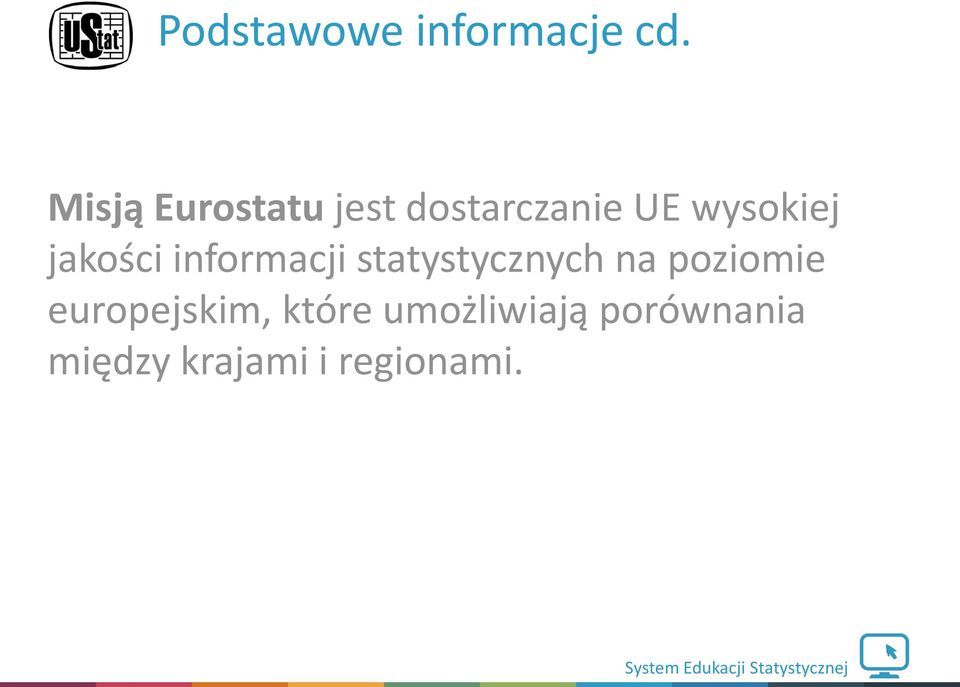 jakości informacji statystycznych na poziomie