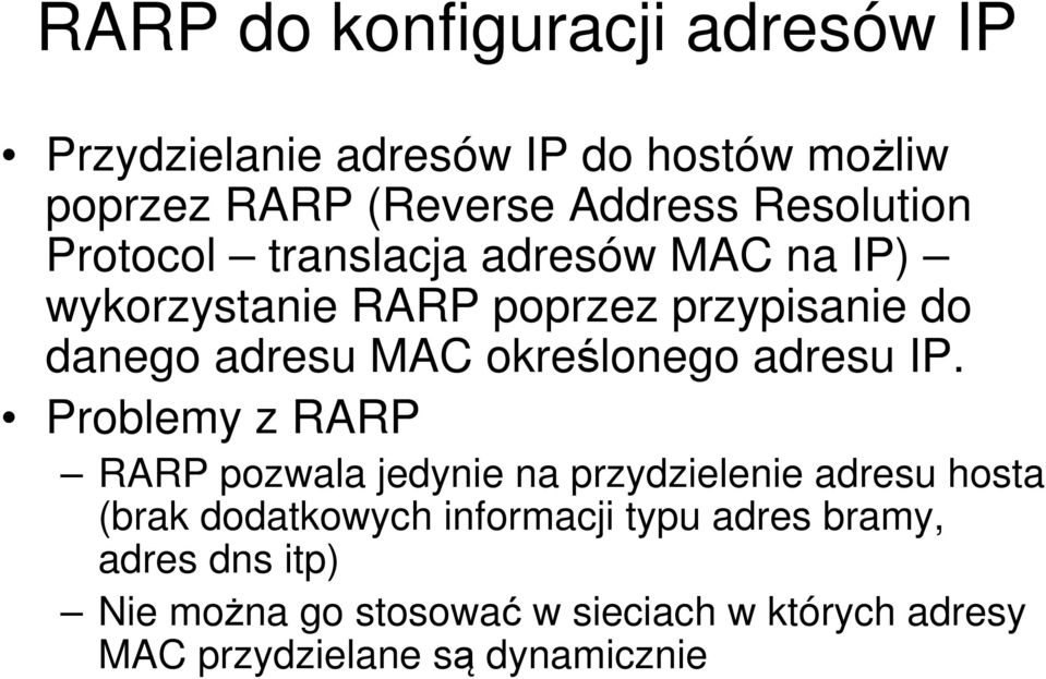 określonego adresu IP.