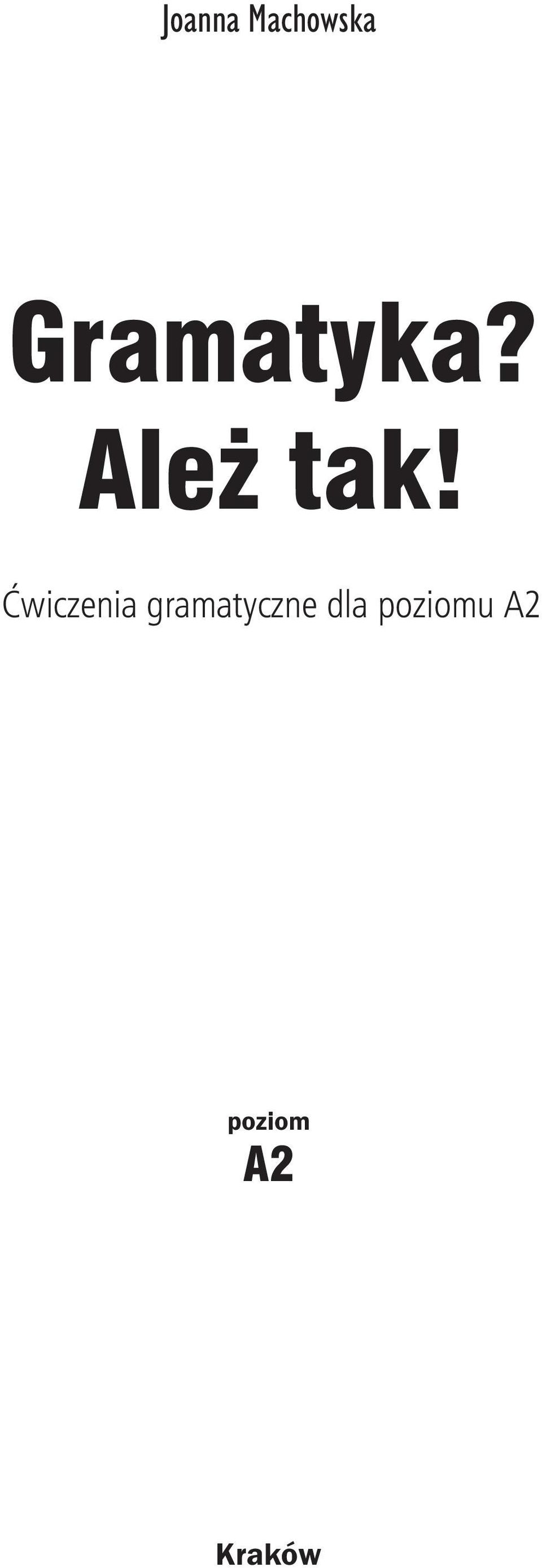 Ćwiczenia gramatyczne