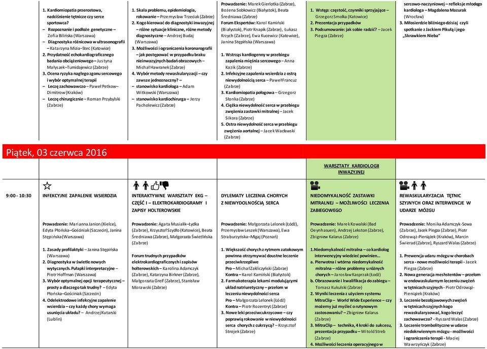 Ocena ryzyka nagłego zgonu sercowego i wybór optymalnej terapii Leczę zachowawczo Paweł Petkow Dimitrow Leczę chirurgicznie Roman Przybylski 1.