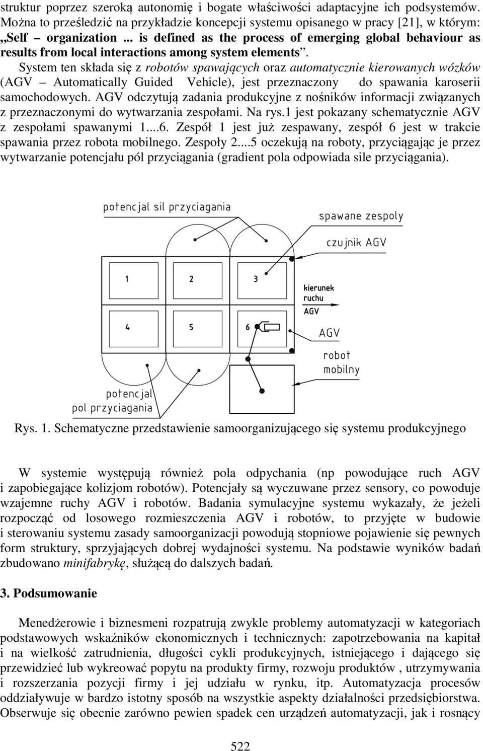 System ten składa się z robotów spawających oraz automatycznie kierowanych wózków (AGV Automatically Guided Vehicle), jest przeznaczony do spawania karoserii samochodowych.