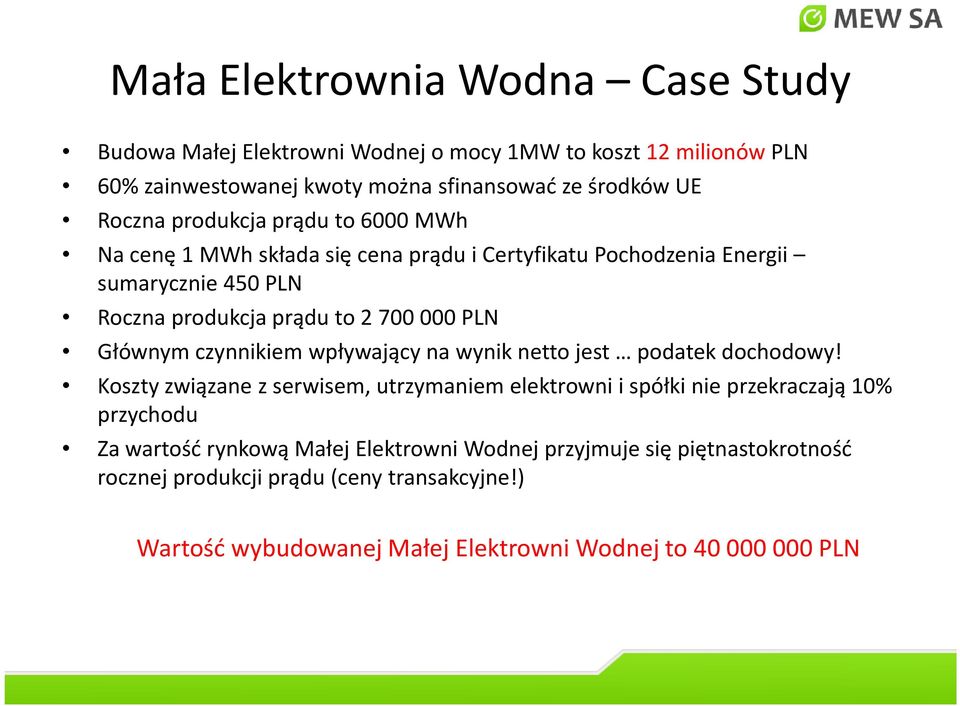 czynnikiem wpływający na wynik netto jest podatek dochodowy!