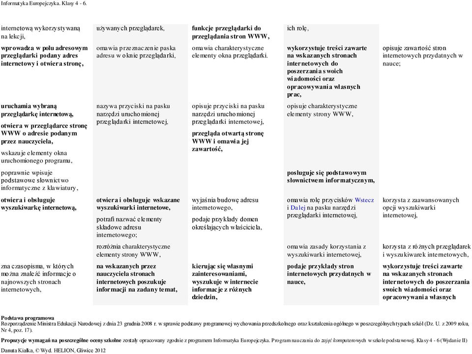 przeznaczenie paska adresu w knie przeglądarki, mawia charakterystyczne elementy kna przeglądarki.