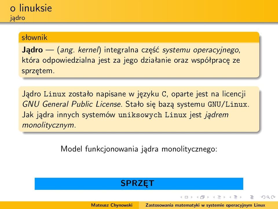 współpracę ze sprzętem.