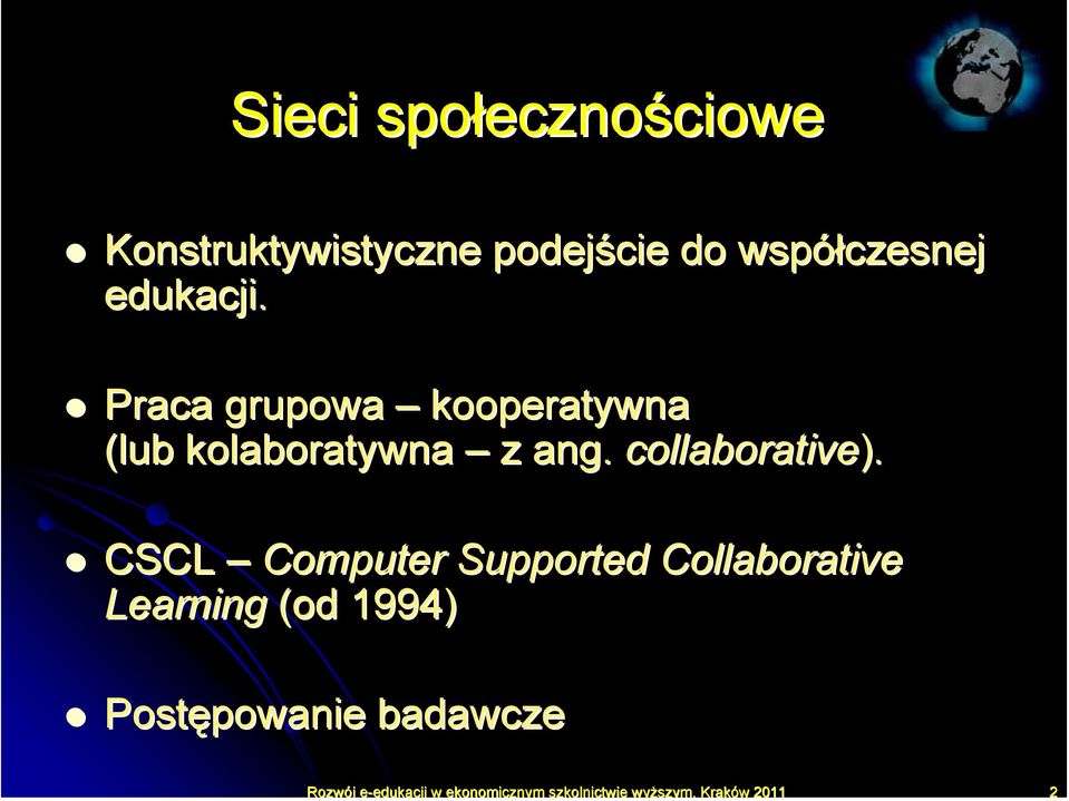 do współczesnej edukacji.