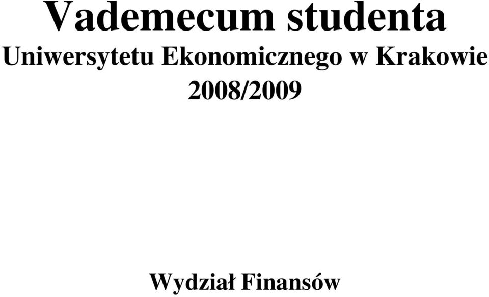 Ekonomicznego w