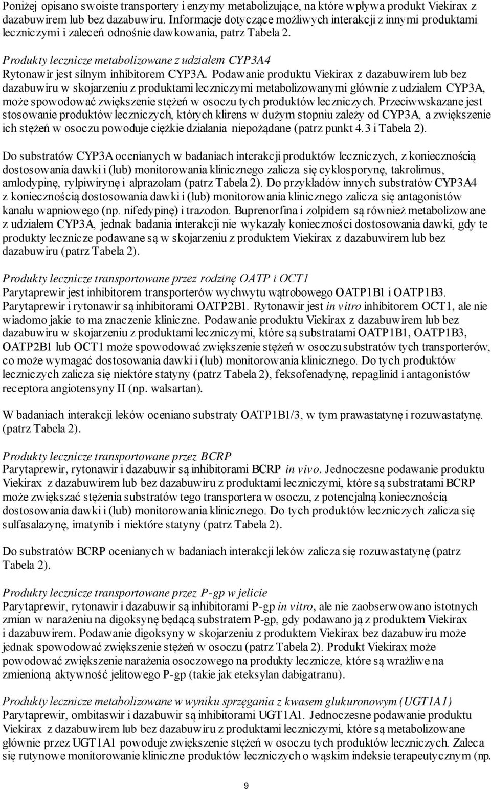 Produkty lecznicze metabolizowane z udziałem CYP3A4 Rytonawir jest silnym inhibitorem CYP3A.