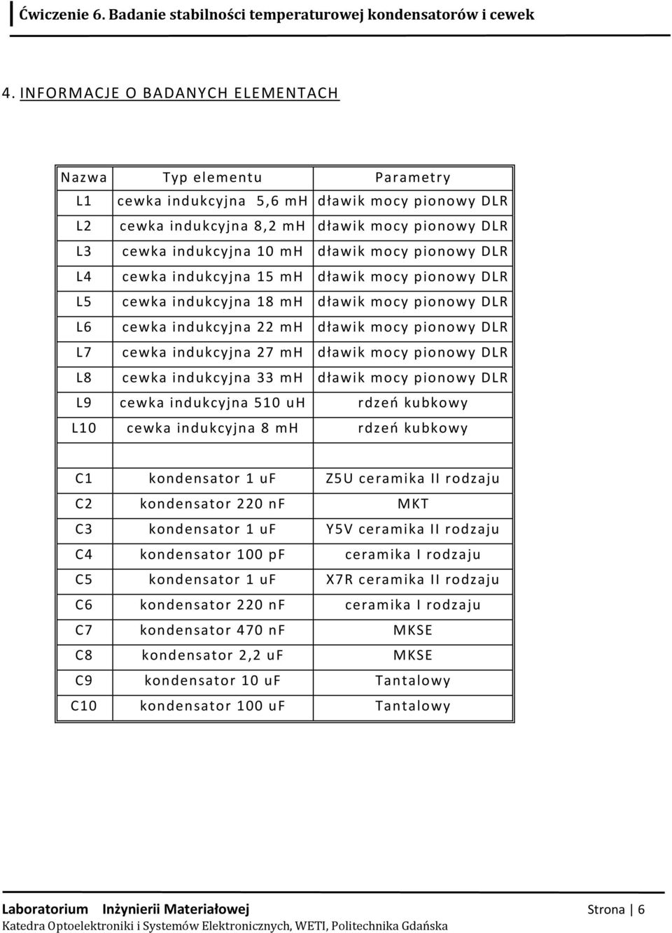 mocy pionowy DLR L8 cewka indukcyjna 33 mh dławik mocy pionowy DLR L9 cewka indukcyjna 510 uh rdzeo kubkowy L10 cewka indukcyjna 8 mh rdzeo kubkowy 1 kondensator 1 uf Z5U ceramika II rodzaju 2