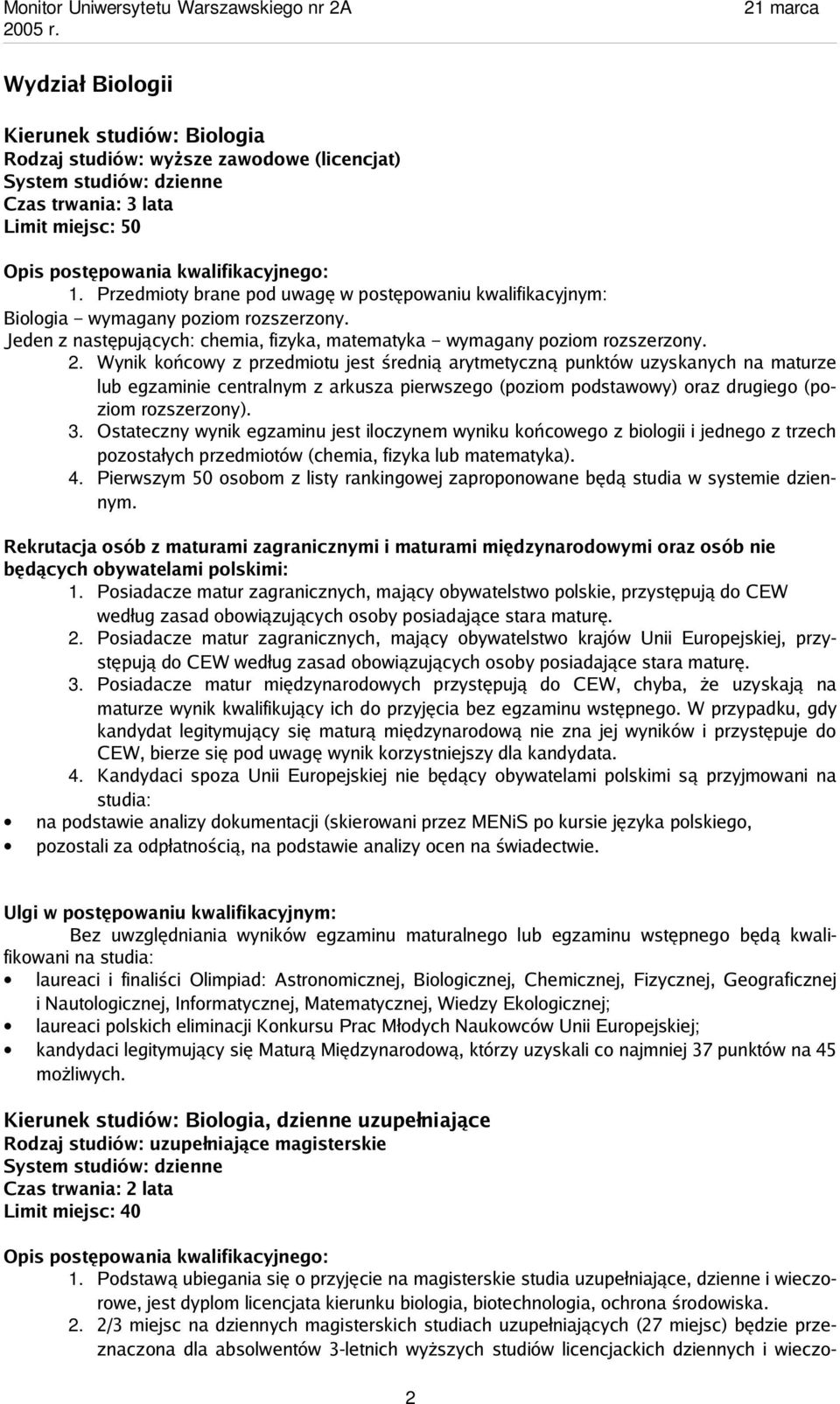 Wynik końcowy z przedmiotu jest średnią arytmetyczną punktów uzyskanych na maturze lub egzaminie centralnym z arkusza pierwszego (poziom podstawowy) oraz drugiego (poziom rozszerzony). 3.