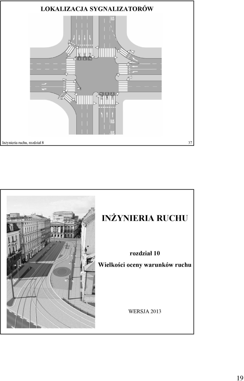 INŻYNIERIA RUCHU rozdział 10