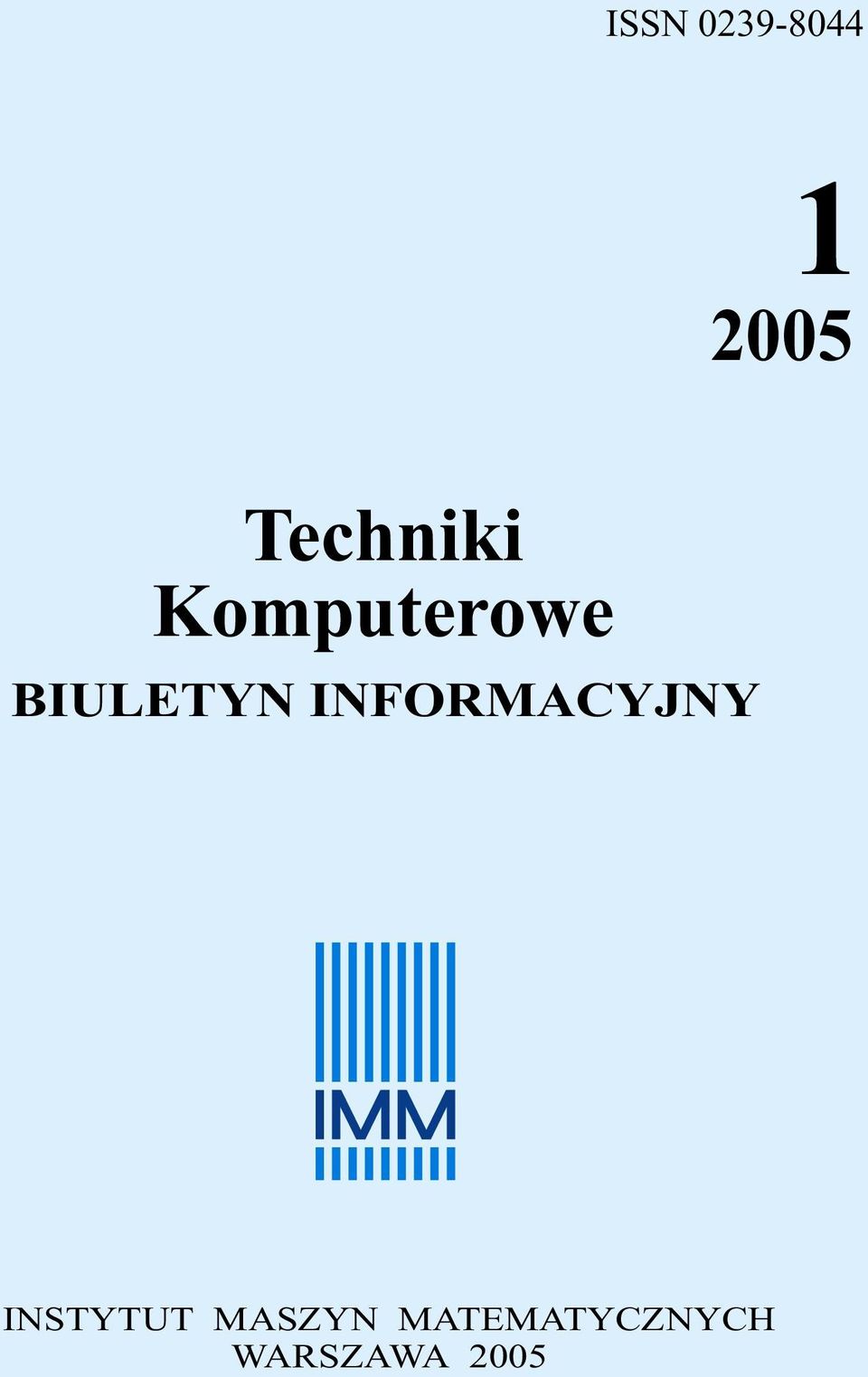 BIULETYN INFORMACYJNY