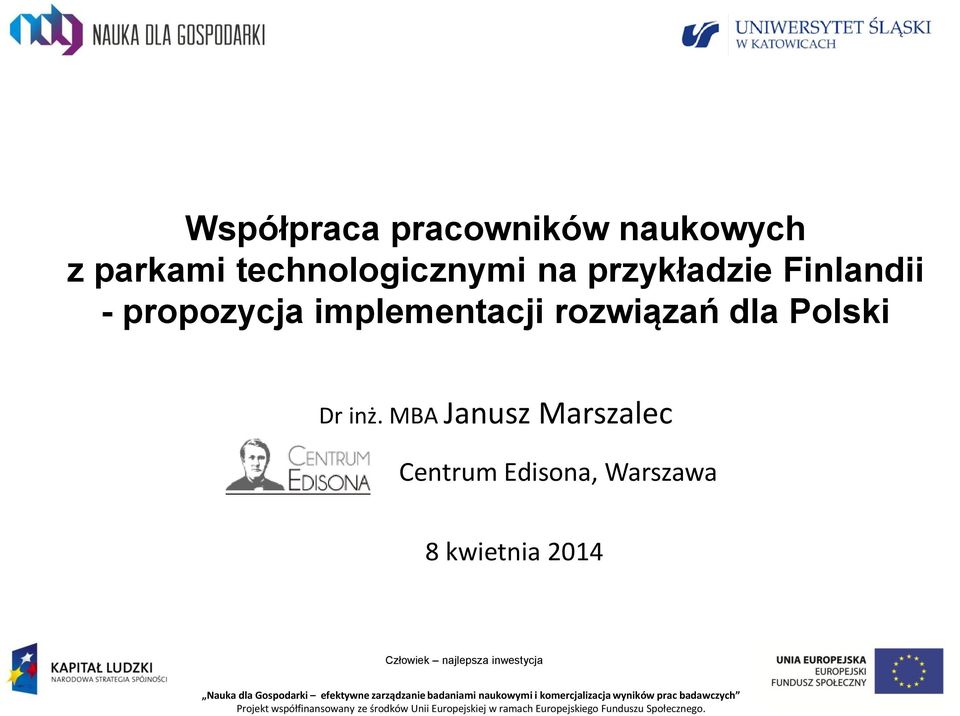 propozycja implementacji rozwiązań dla Polski Dr