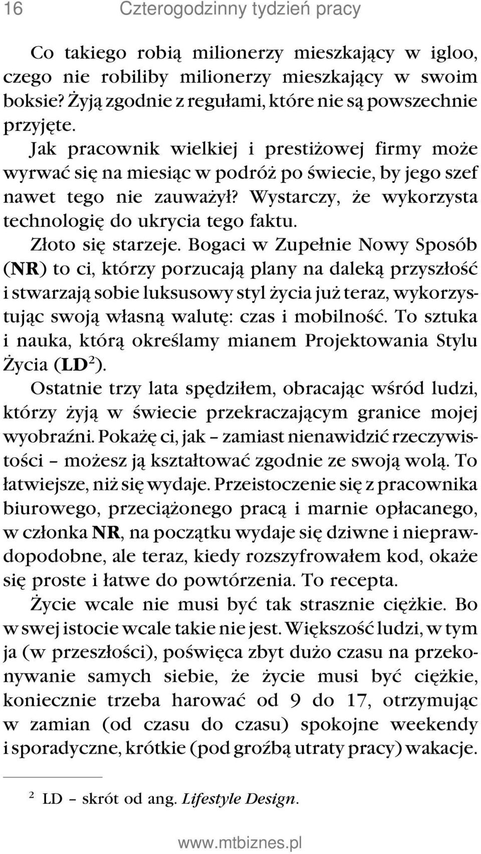 Złoto się starzeje.