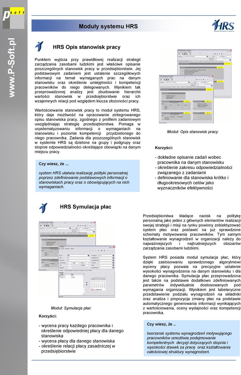 Jej podstawowym zadaniem jest ustalenie szczegółowych informacji na temat wymaganych prac na danym stanowisku oraz określenie umiejętności i kompetencji pracowników do niego delegowanych.