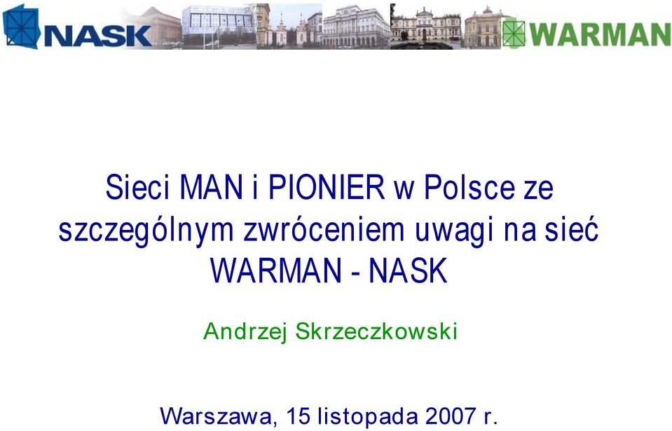 sieć WARMAN NASK Andrzej