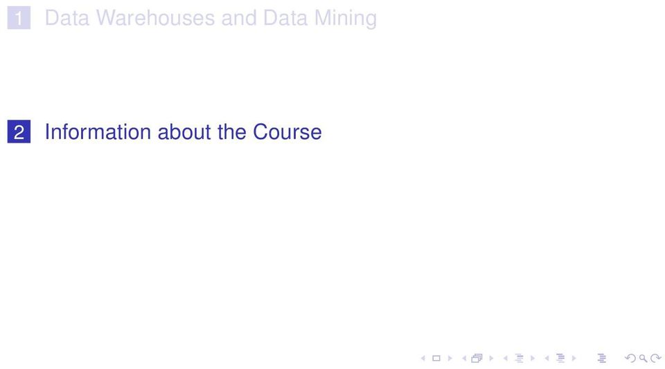 Data Mining 2