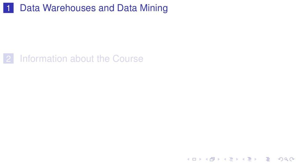 Data Mining 2