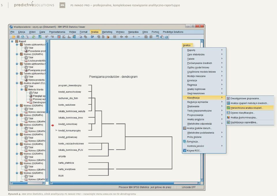 IBM SPSS Statistics, silnik analityczny PS