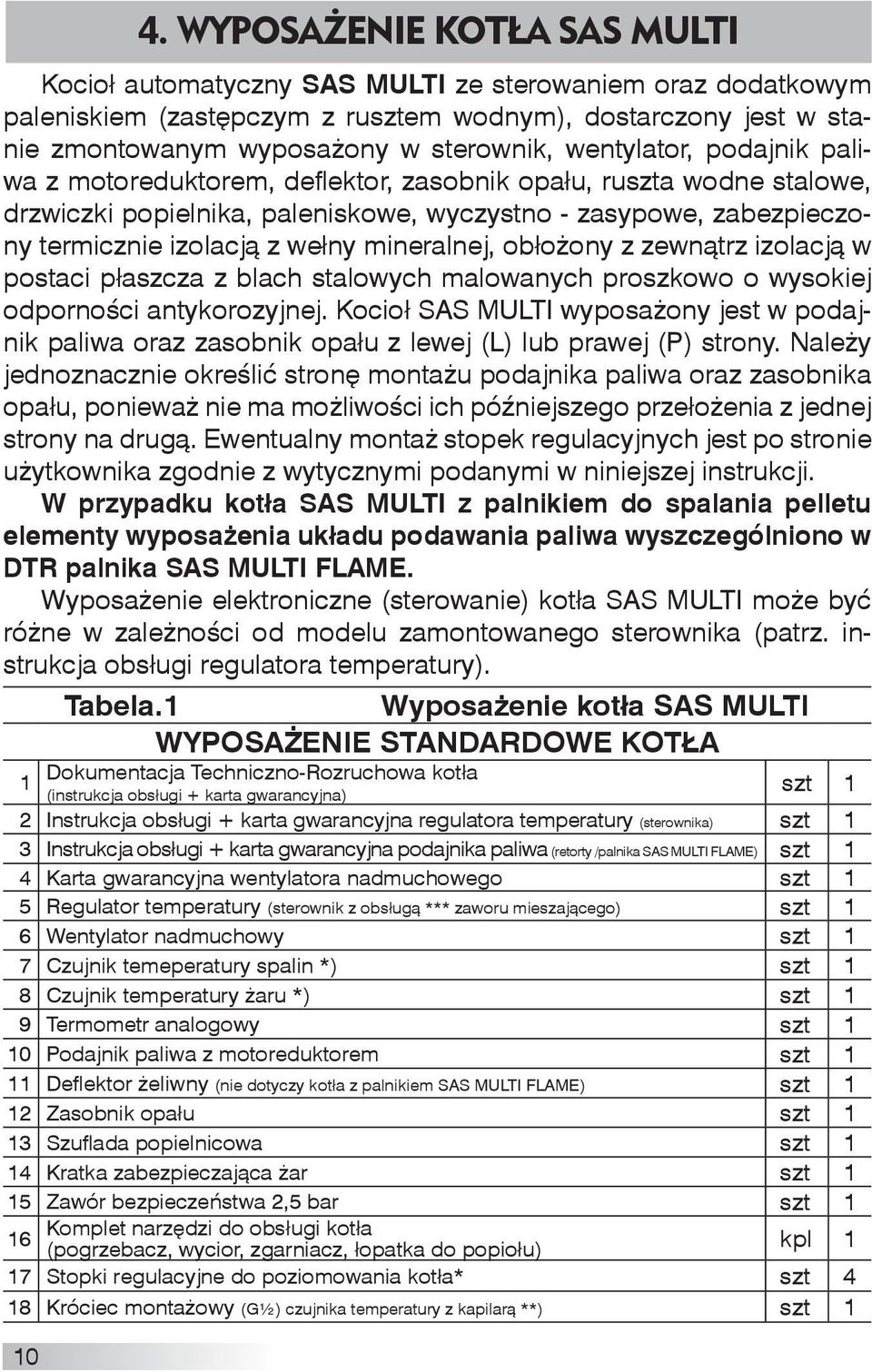 mineralnej, obłożony z zewnątrz izolacją w postaci płaszcza z blach stalowych malowanych proszkowo o wysokiej odporności antykorozyjnej.