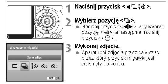 TRYBY ZWALNIANIA MIGAWKI Wybór