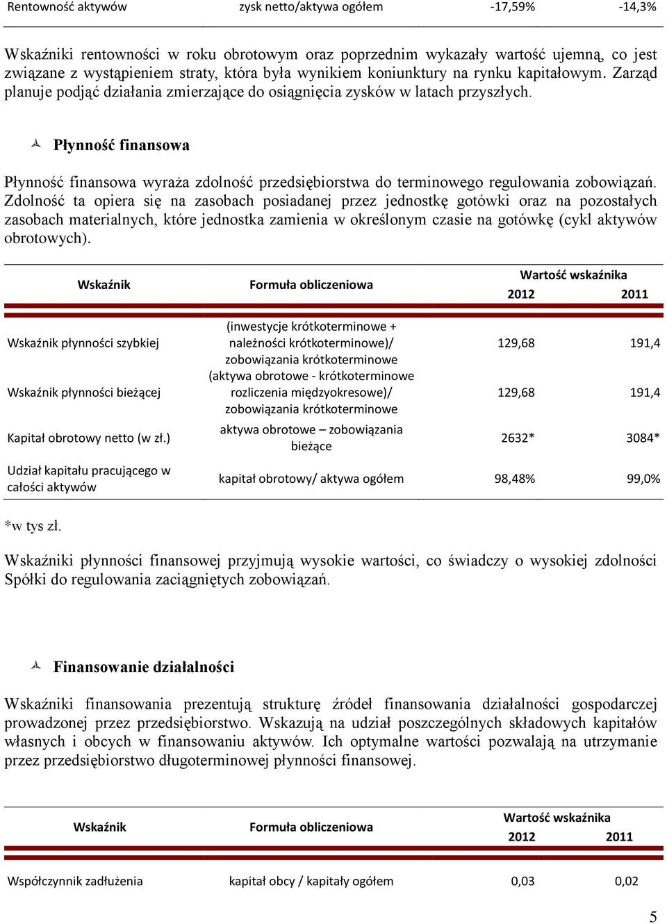 Płynność finansowa Płynność finansowa wyraża zdolność przedsiębiorstwa do terminowego regulowania zobowiązań.