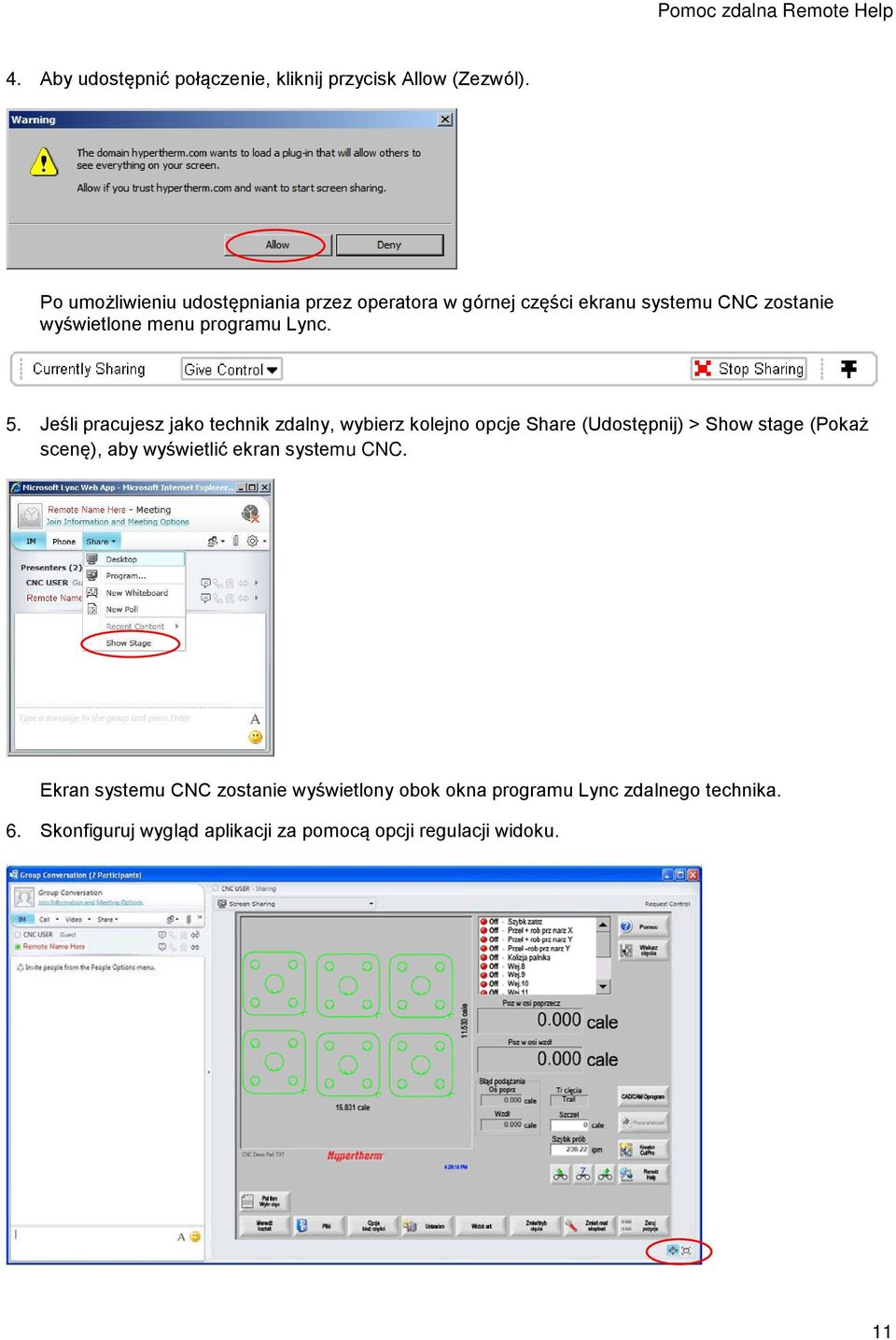 Lync. 5.