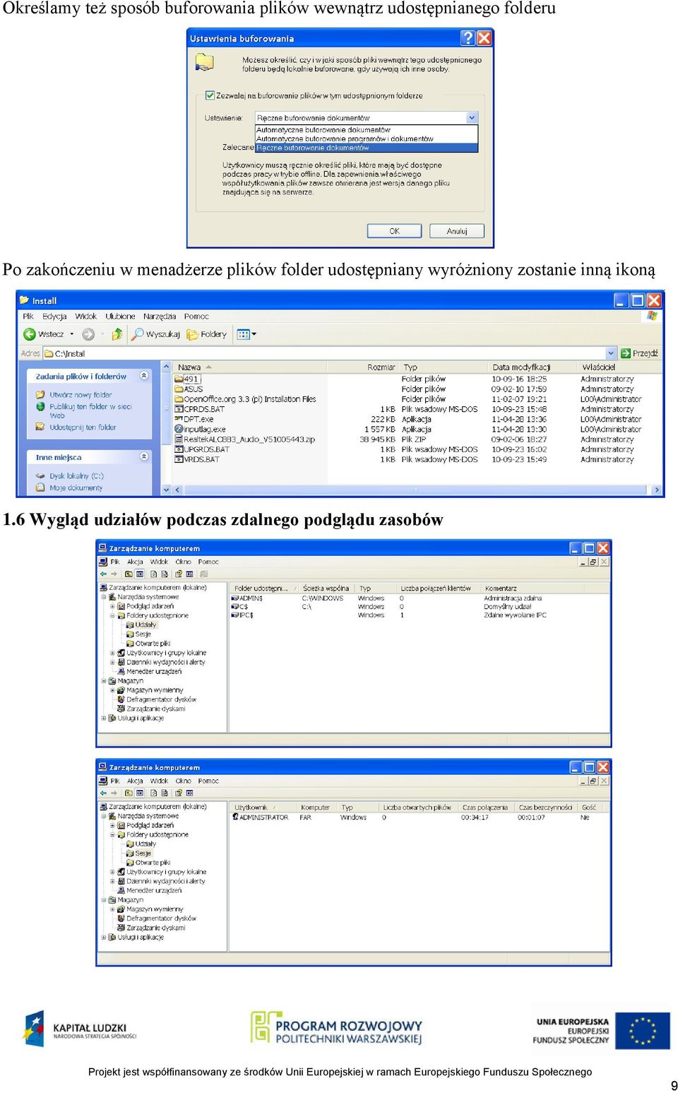 plików folder udostępniany wyróżniony zostanie inną