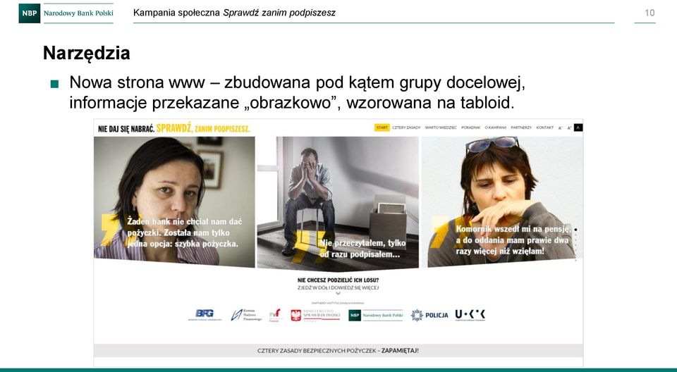 zbudowana pod kątem grupy docelowej,