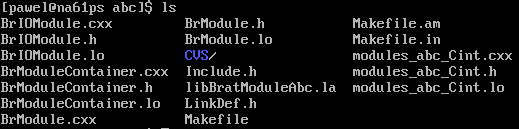 BRAT: kontener modułów brat/modules/abs klasa umożliwiająca łatwe manipulowanie modułami, chodzi głównie o wywołanie ich w odpowiedniej