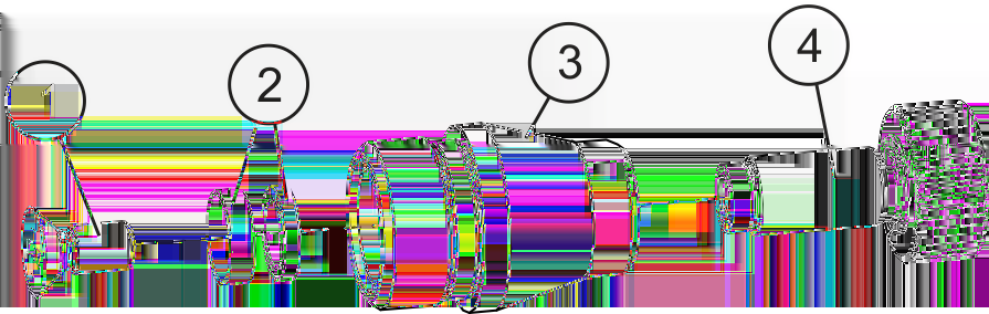 Instrukcja obsługi T-Dok-009-PL-Rev.2 7.8 Wymiana uszczelnienia Zdemontować uszczelnienia elementu zamykającego Rys. 14: Element zamykający 1. Odkręcić element zamykający ( Rys. 14/3). 2.