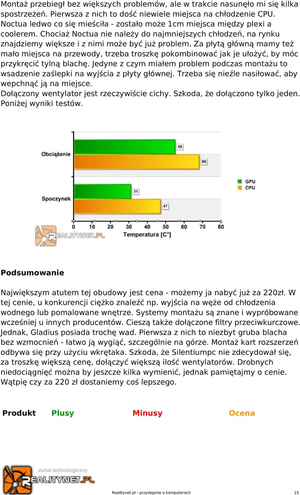 Za płytą główną mamy też mało miejsca na przewody, trzeba troszkę pokombinować jak je ułożyć, by móc przykręcić tylną blachę.