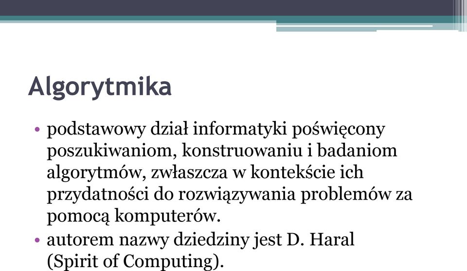 kontekście ich przydatności do rozwiązywania problemów za