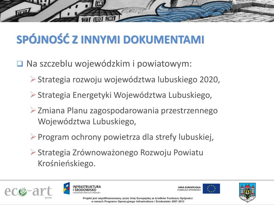 Zmiana Planu zagospodarowania przestrzennego Województwa Lubuskiego, Program