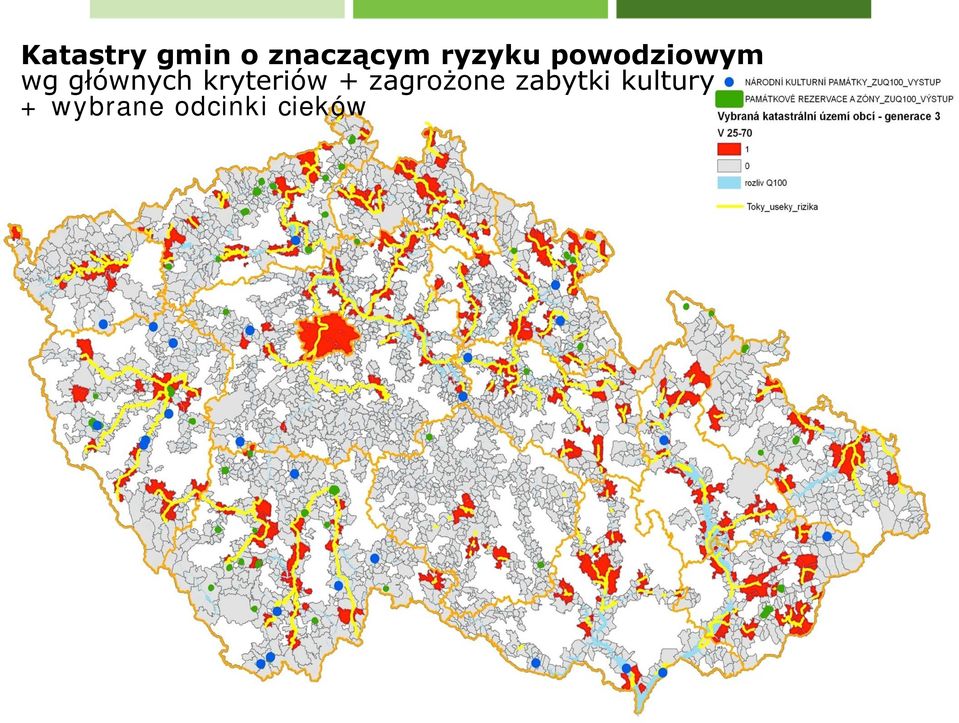 głównych kryteriów +