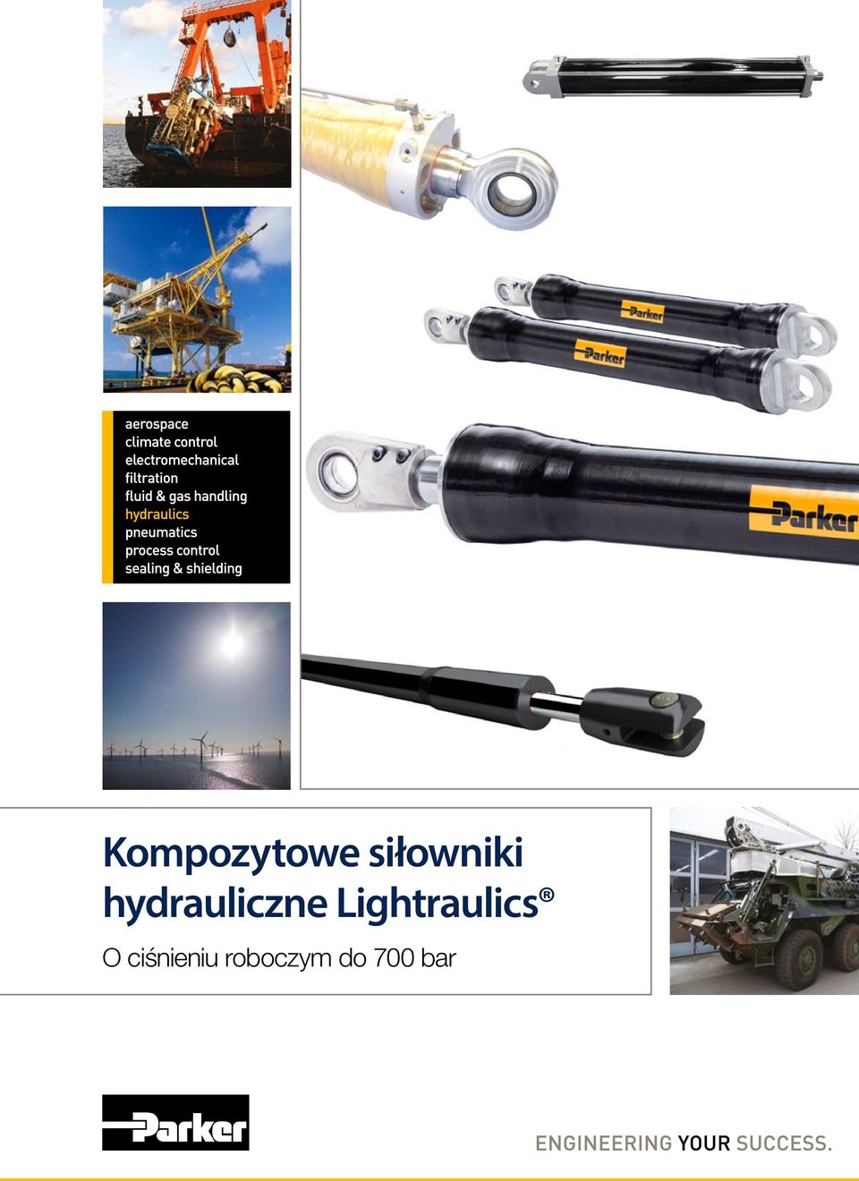 siłowniki hydrauliczne