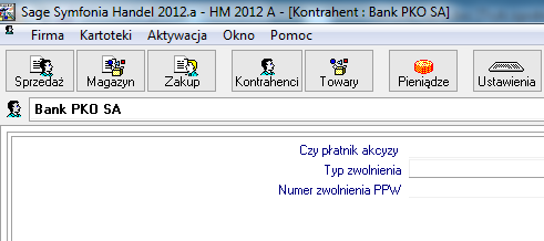 Krótki opis zasady działania Rozwiązanie działa podczas tworzenia dokumentu sprzedaży, po wybraniu kontrahenta i towaru dodatek sprawdza czy towar posiada kod CN zgodny z kodem zdefiniowanym w